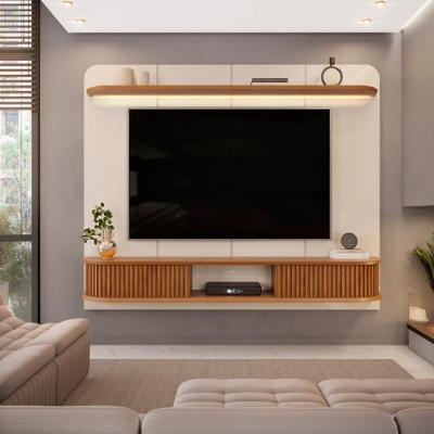 Painel para Tv atè 75 Polegadas 2 Portas de correr Caprí DJ