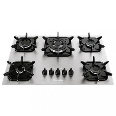 Cooktop 5 Bocas Mueller Tripla Chama MCG5BK