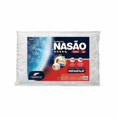 Travesseiro Nasão 60cm poliéster Fibrasca