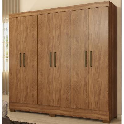 Guarda Roupa Casal 6 Portas 2 Gavetas Verso Demobile