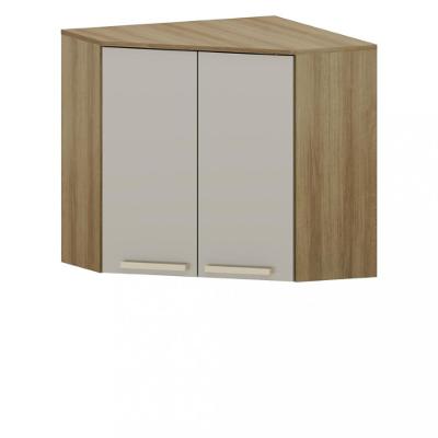 Armário Aéreo Canto Diagonal 2 Portas 74cm Isis Luciane