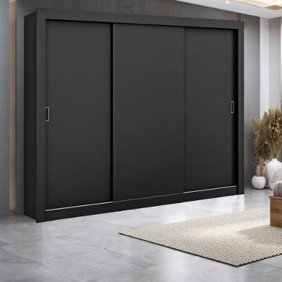 Guarda Roupa Casal 3 Portas de Correr City Maxel