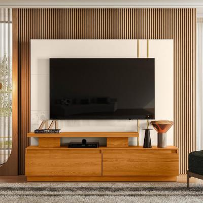 Estante home para TV até 75 Polegadas 2 Gavetas Sem Pes New Apolo Madetec