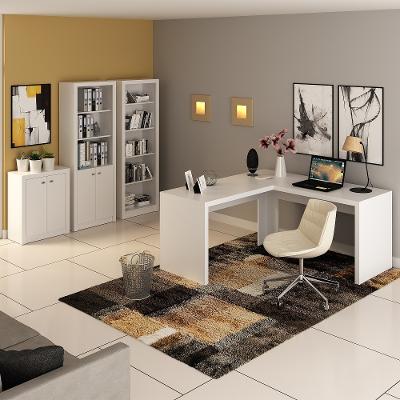 Conjunto para Escritório Armário Balcão Estante e Mesa ME41 Tecnomobili