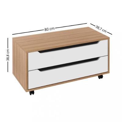 Armário para Banheiro 2 Gavetas BN3643 Tecno Mobili