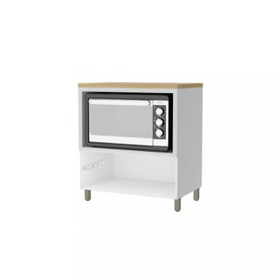 Balcão com Tampo Para Forno  100 MDF 1 Gaveta 80cm Marquesa Nesher