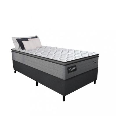 Cama Box Solteiro 88cm Molas Ensacadas Texas 2CEN Gazin