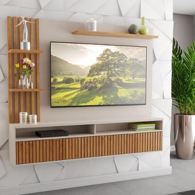 Painel Ripado para TV até 65 Polegadas 1 Porta Bueno Viero