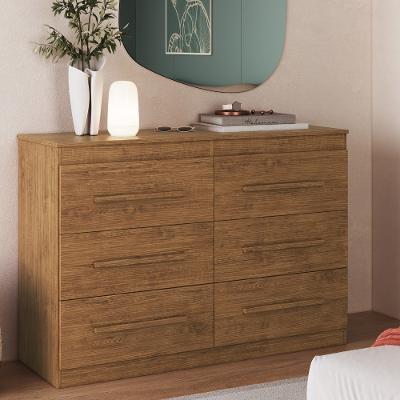 Cômoda 6 Gavetas 100 MDF Arizona Doripel