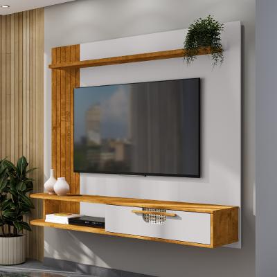 Painel Frisado para TV Até 60 Polegadas 1 Porta Jeri Bechara