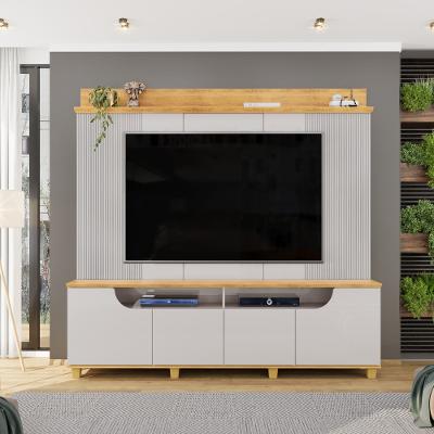 Estante Home Ripada para TV até 75 Polegadas 4 Portas Gama DJ Móveis