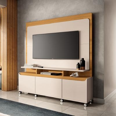 Estante Home para TV até 70 Polegadas 2 Portas 1 Gaveta Quantum HB Móveis