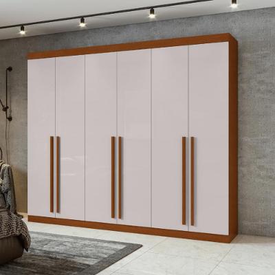 Guarda Roupa Casal 6 Portas Bertha Lopas