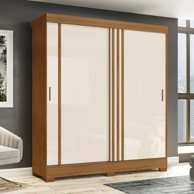 Guarda Roupa Solteiro Flex 2 Portas de Correr B353 Henn