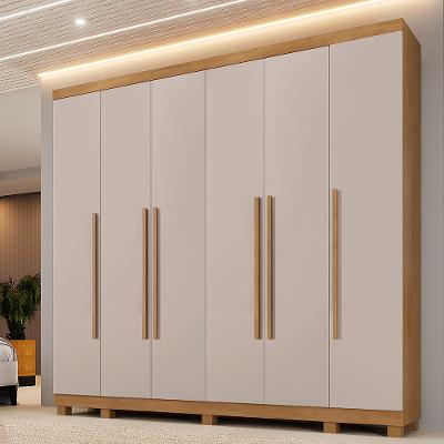 Guarda Roupa Casal 6 Portas com Pés Atlanta Benetil