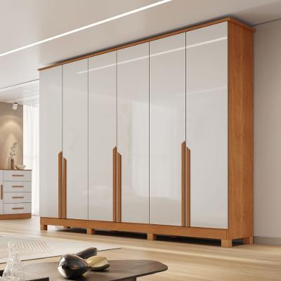 Guarda Roupa Casal 6 Portas com Pés em MDF Bianca Bianchi