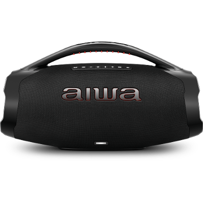 Caixa de Som Boombox Plus AIWA BBS-01-B 200W Bluetooth 30H IP66 USB Preto