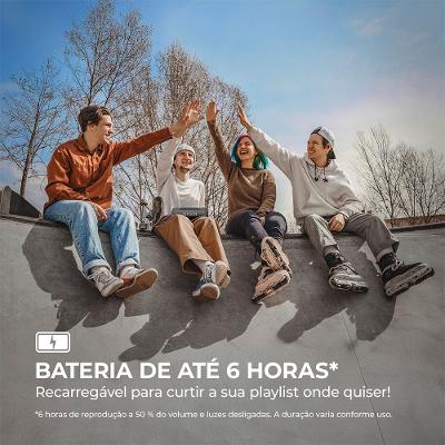 Caixa de Som Speaker AIWA SP-05-LB 30W Bluetooth IPX5