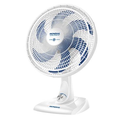 Ventilador de Mesa 40cm Super Power Mondial Branco e Azul 140W VSP-40-W