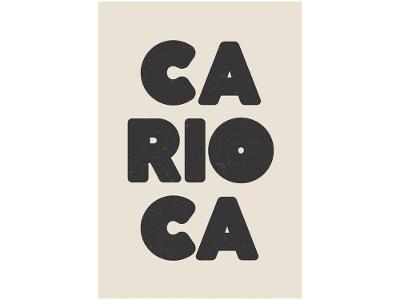 Placa Decorativa MDF Carioca 20x29cm 