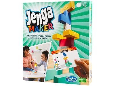 Jogo Jenga Maker Hasbro Gaming  