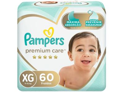Fralda Pampers Premium Care XG 11 a 15kg