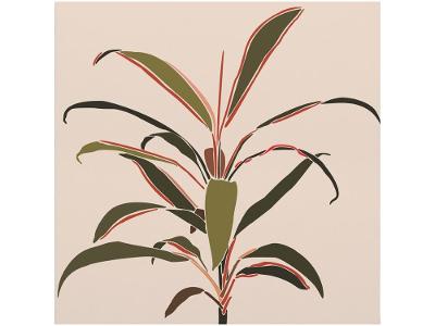 Placa Decorativa MDF Botanic 29x29cm 