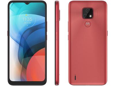 Smartphone Motorola Moto E7 64GB Cobre 4G Octa-Core 2GB RAM 6,5” Câm. Dupla + Selfie 5MP