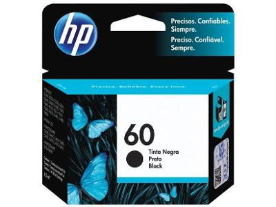 Cartucho de Tinta HP 60 Preto