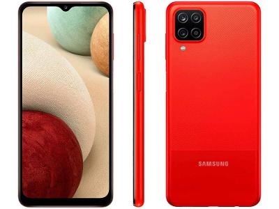 Smartphone Samsung Galaxy A12 64GB Vermelho 4G