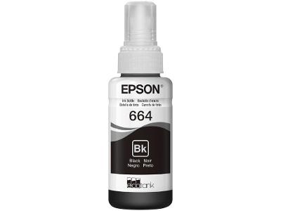 Garrafa de Tinta Epson T664120 Preto