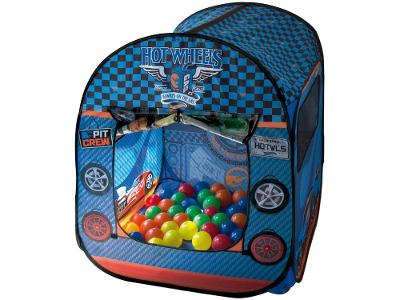 Barraca Infantil Hot Wheels com 50 Bolinhas