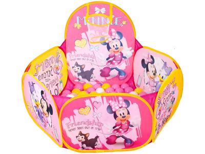 Piscina de Bolinha Minnie Disney 100 Bolinhas