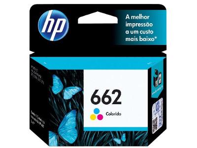 Cartucho de Tinta HP 662 Colorido Original