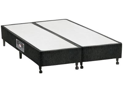 Base Cama Box King Size Castor Bipartido 27x192x203cm de Altura Lux