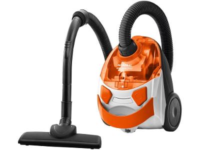 Aspirador de Pó Mondial Filtro HEPA 1500W Turbo 2000 AP-15 Branco e Laranja