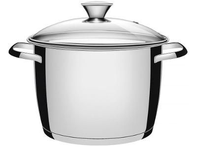 Caldeirão Inox Tramontina 5,5L Fundo Triplo com Tampa 22cm Allegra