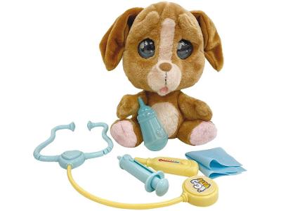 Pelúcia Veterinário Cry Pets Vet Set Interativa