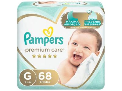 Fralda Pampers Premium Care G