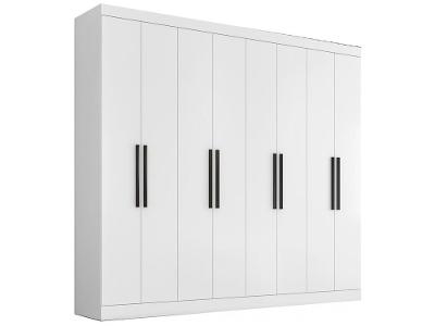Guarda-roupa Casal 8 Portas 4 Gavetas Araplac 1684