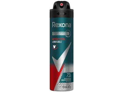 Desodorante Antitranspirante Aerossol Rexona Motion Sense Antibacterial + Invisible 72h 150ml