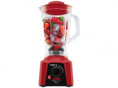 Liquidificador Arno Power Mix Limpa Fácil Vermelho