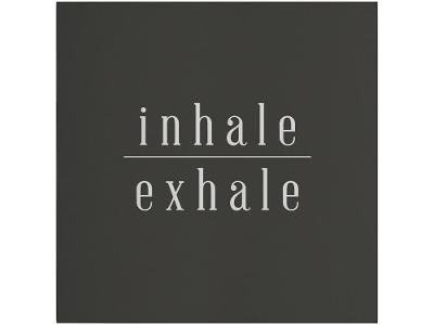 Placa Decorativa MDF Good Vibes Inhale Exhale
