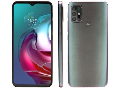 Smartphone Motorola Moto G30 128GB Dark Prism 4G - 4GB RAM Tela 6,5” Câm. Quádrupla + Selfie 13MP