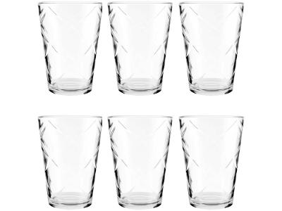 Jogo de Copos de Vidro 265ml 6 Peças