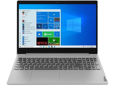 Notebook Lenovo IdeaPad3i 82BS0002BR Intel Core i3