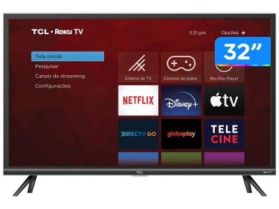 Smart TV 32” HD LED TCL 32RS520 VA