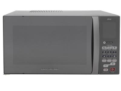 Micro-ondas Brastemp 38L Espelhado com Grill Ative! BMJ38 ARANA