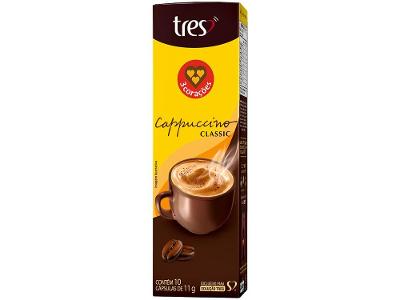 Cápsula Cappuccino Classic TRES 3 Corações