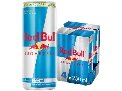 Bebida Energética Red Bull Zero Açúcar 250ml